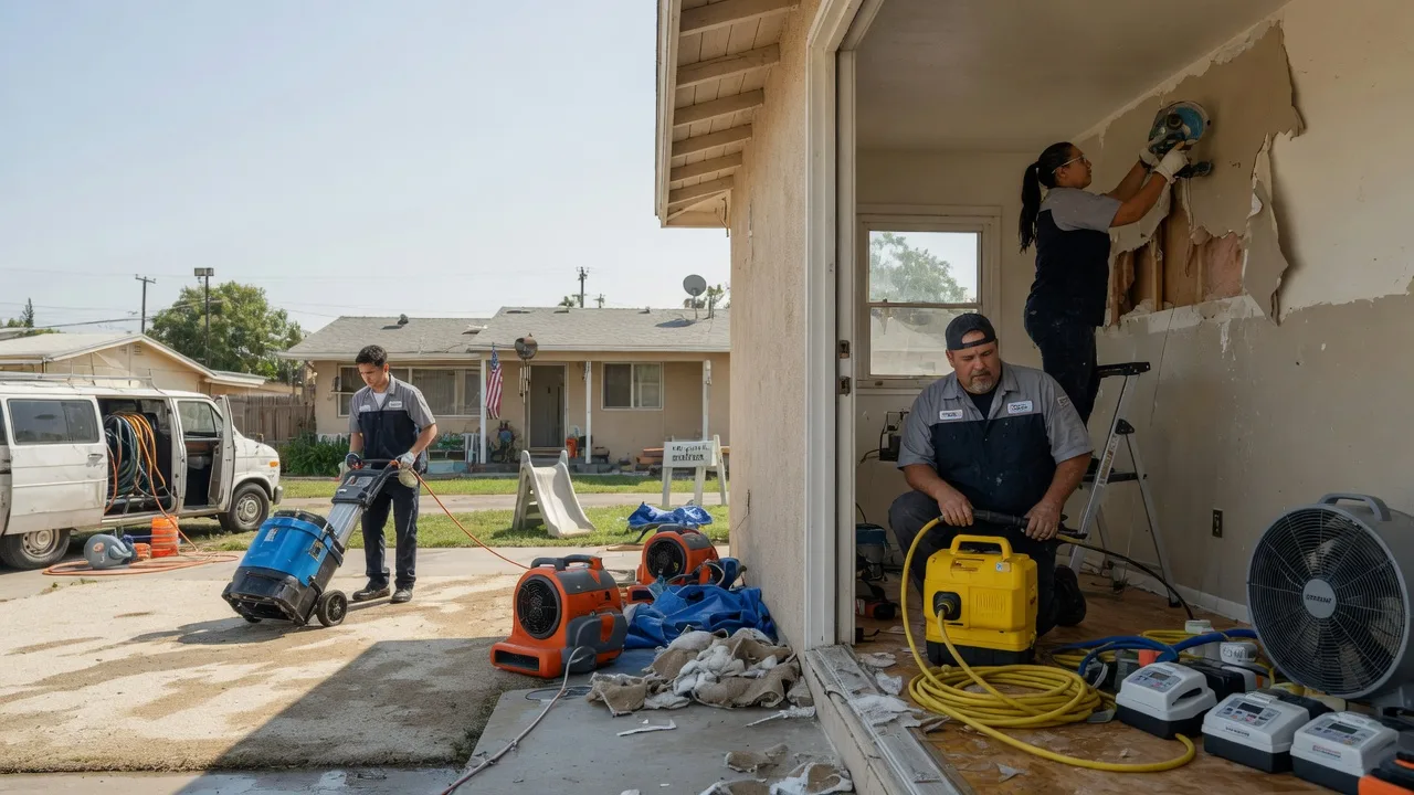 Water Damage Restoration in Streetman, TX near me